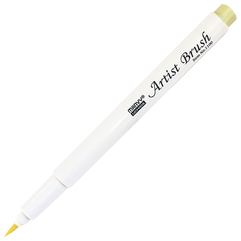 Маркер-кисть, акварельные чернила на водной основе Daffodil Yellow MAR1100/68 /Marvy фото 1 — PalitraMastera