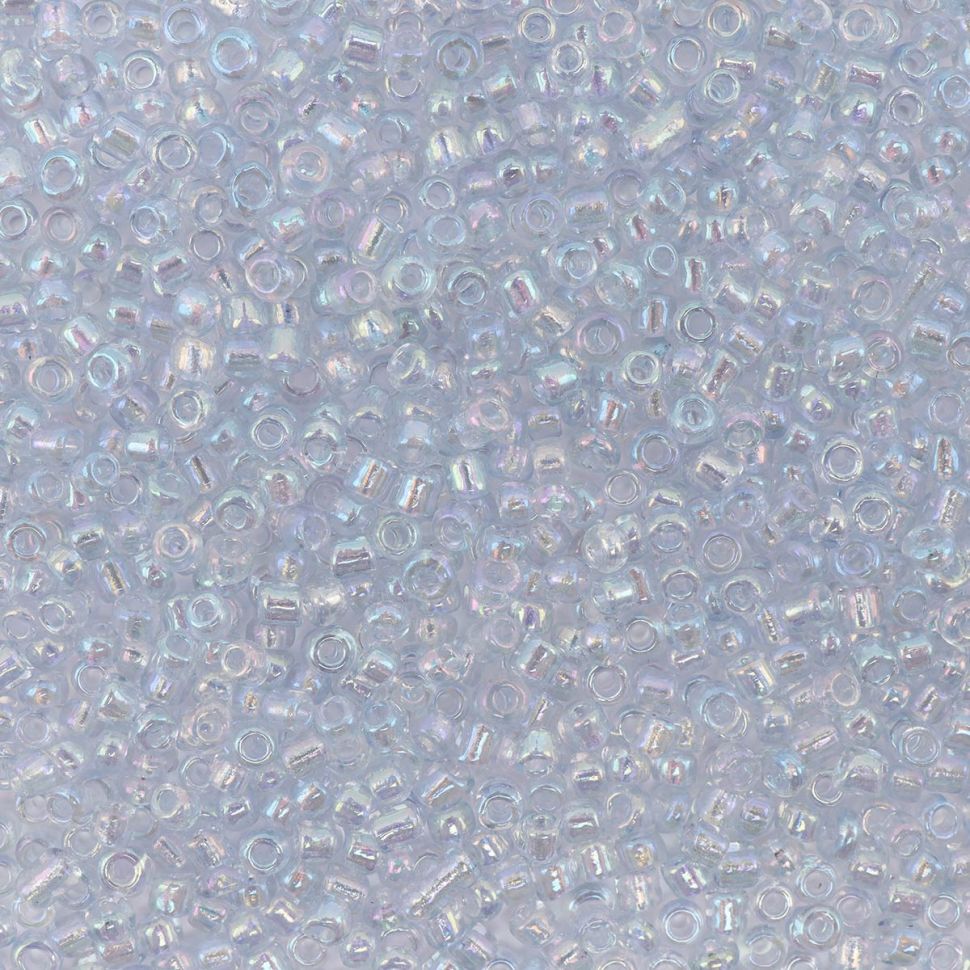 Бисер Astra&Craft 11/0, 20г (172А серый/прозрачный, радужный) фото 1 — PalitraMastera