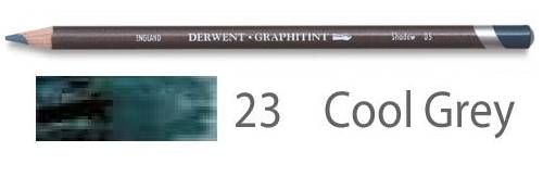 Карандаш акваграфитный Graphitint, круглый корпус 8 мм, грифель - 4 мм, цвет -  23 Холодный серый фото 1 &mdash; PalitraMastera