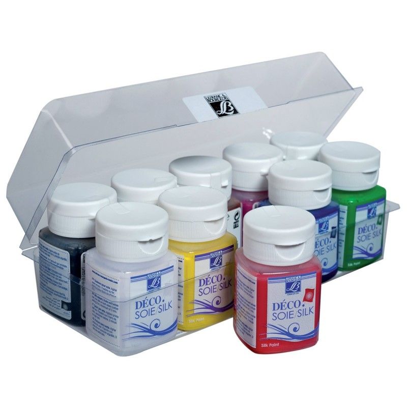 Набор акриловых красок DECO GLOSS, 10х50 мл/ LEFRANC@BOURGEOIS фото 1 &mdash; PalitraMastera