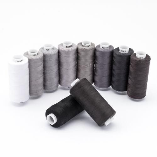 Из набора швейных ниток 40/2 'Монохромный', намотка 365 м (400 ярд), 1 шт, Bestex — PalitraMastera