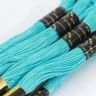 Нитки мулине, 10 ± 1 м, цвет бирюзовый №3004 фото 3 — PalitraMastera