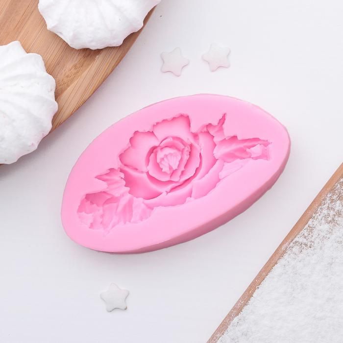 Молд силиконовый «Розан», 8х4,5 см, цвет МИКС — PalitraMastera