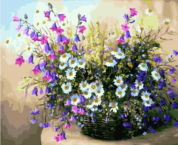 Картина по номерам GX 24767 Полевые цветы 40*50 фото 1 &mdash; PalitraMastera