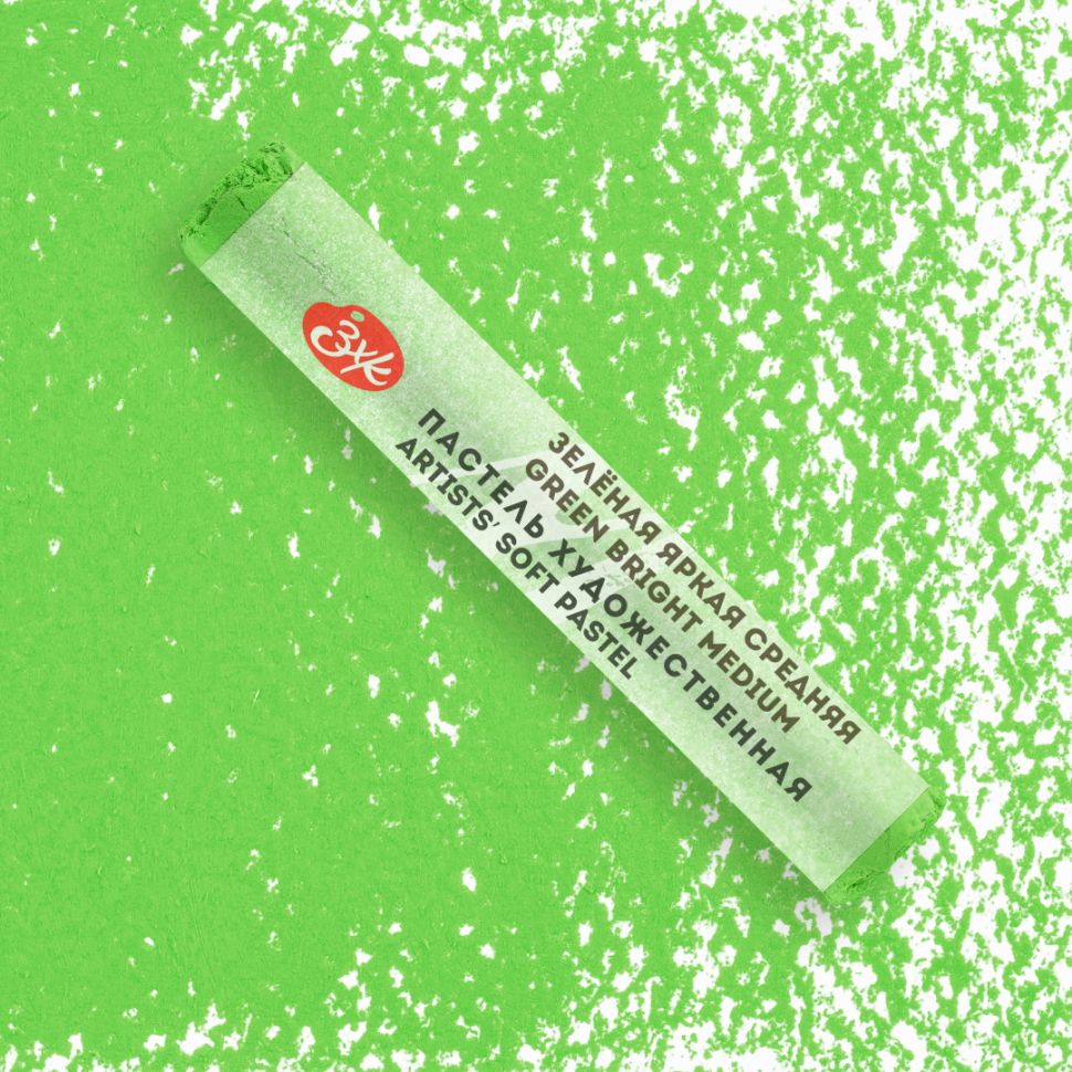 Мастер-Класс художественная пастель Зеленая яркая средняя фото 1 — PalitraMastera