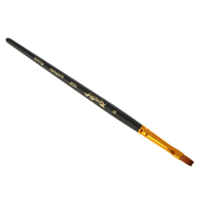 Синтетика пл.п/колонок ручка кор.черная №06 /Roubloff /1S25 ЖS2-06,05Ж фото 1 — PalitraMastera