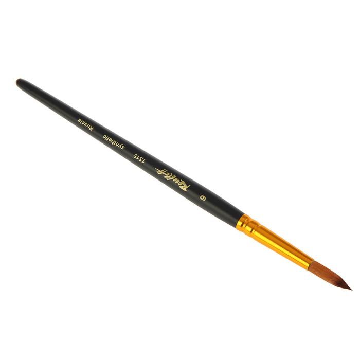 Синтетика кр.п/колонок ручка кор.черная № 06 /Roubloff /1S15 ЖS1-06,05Ж фото 1 — PalitraMastera