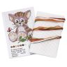 471 Набор для вышивания РС-Студия 'Котенок с ягодкой' 10*12 см фото 2 — PalitraMastera