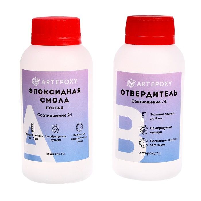Эпоксидная смола для творчества Густая 150г ArtEpoxy 21677 9537201 фото 1 — PalitraMastera
