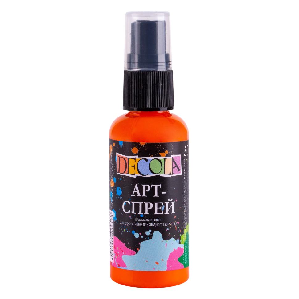 Оранжевая арт-спрей Декола 50 мл фото 1 &mdash; PalitraMastera