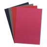 Фетр листовой жесткий ассорти, 1.0мм, 20х30см, 4 листа, Astra&Craft (4 графит/серый/красный/розовый) фото 2 — PalitraMastera