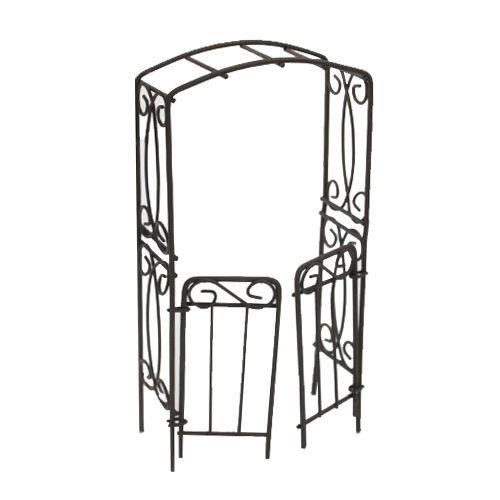 SCB271015 Металлический мини балкончик, коричневый 3,5*15см — PalitraMastera