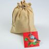 Мешок подарочный «Снегирь», 20 30 см  5044048 фото 1 — PalitraMastera