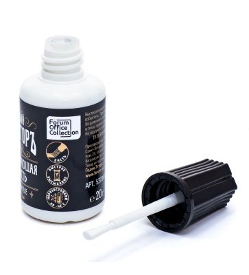 Штрих на растворителе 20г, кисточка &quot;Главный редакторъ&quot; — PalitraMastera