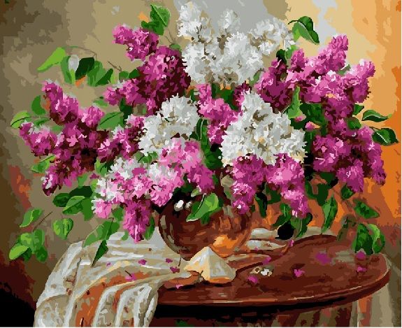 Картина по номерам GX 24768 Цветущая сирень 40*50 фото 1 &mdash; PalitraMastera