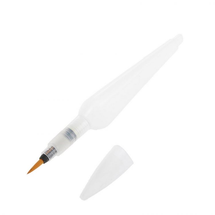 Кисть с резервуаром, круглая из синтетики № 4 /Roubloff /Батик 04 &mdash; PalitraMastera