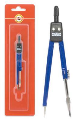 Циркуль Koh-i-Noor металлич. малый в блистере фото 1 — PalitraMastera