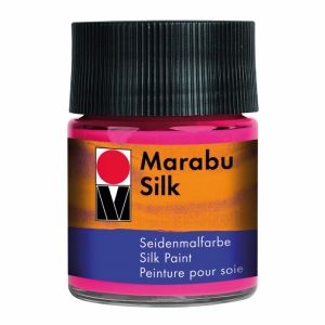 Marabu Краски по шелку Silk, петуния красный фото 1 &mdash; PalitraMastera