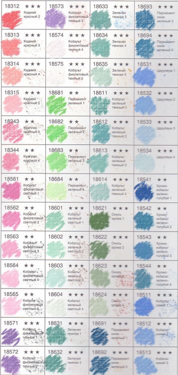 Пастель разных цветов /Подольск — PalitraMastera