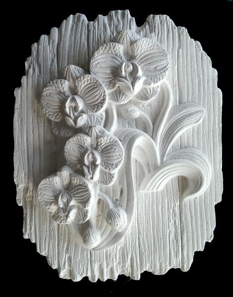 Основа орхидеи, гипс фото 1 &mdash; PalitraMastera