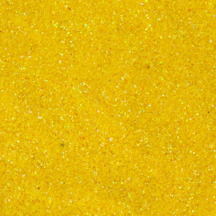 Блестки декоративные Декола, размер 0,3 мм, желтый радужный — PalitraMastera