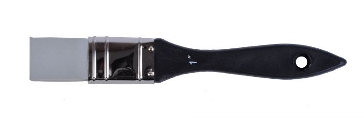 Кисть флейц № 25 из силикона (25 мм), 25Ф280--- — PalitraMastera