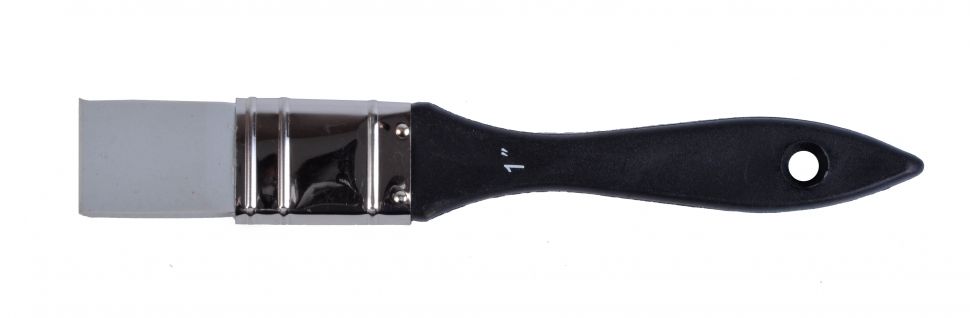 Кисть флейц № 25 из силикона (25 мм), 25Ф280--- фото 1 — PalitraMastera