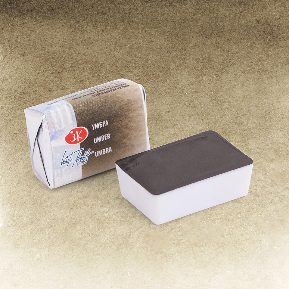 Умбра акварель Белые Ночи кювета 2,5 мл фото 1 — PalitraMastera