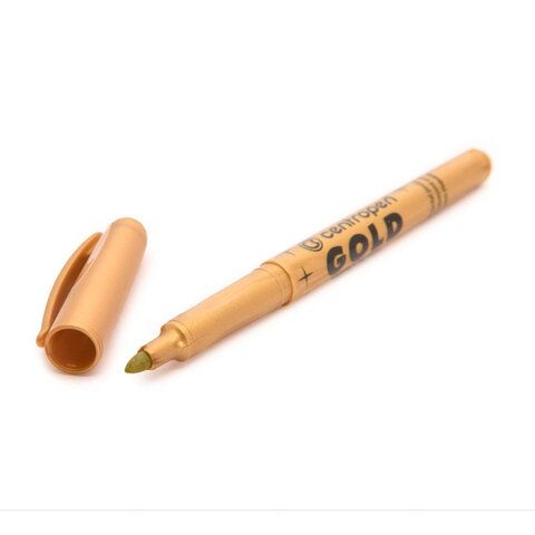 Маркер перман. золотой/CENTROPEN 2690 — PalitraMastera
