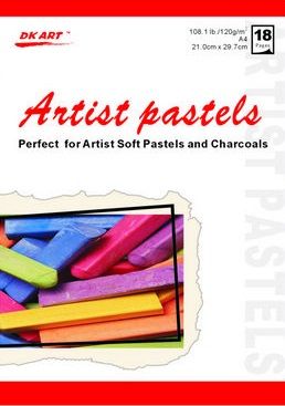 Альбом для пастели DK19073, А5, плотн. 120 г/м2, 18 листов, склейка, тонированная бумага — PalitraMastera