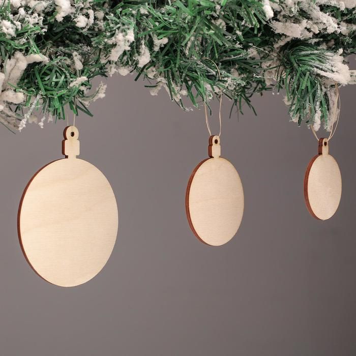 Набор для творчества &quot;Шар&quot; (3шт), 8х10см,5,7х7см,4,2х5см 6895882 — PalitraMastera