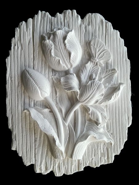 Основа тюльпаны, гипс (арт.40-407)--- фото 1 &mdash; PalitraMastera