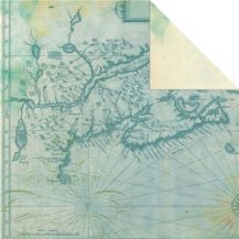 Бумага двусторонняя для скрапбукинга 30,5х30,5 см, Dowagers , серия: Serenade фото 1 &mdash; PalitraMastera