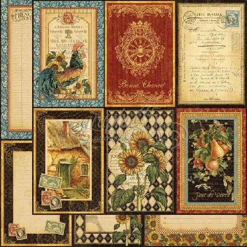 Бумага для скрапбукинга 30*30 см 170 гр/м A La Carte 4500637 фото 1 &mdash; PalitraMastera