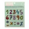 Набор штампов для раскрашивания "Цифры", 10 х 10 см  1512194 фото 3 — PalitraMastera
