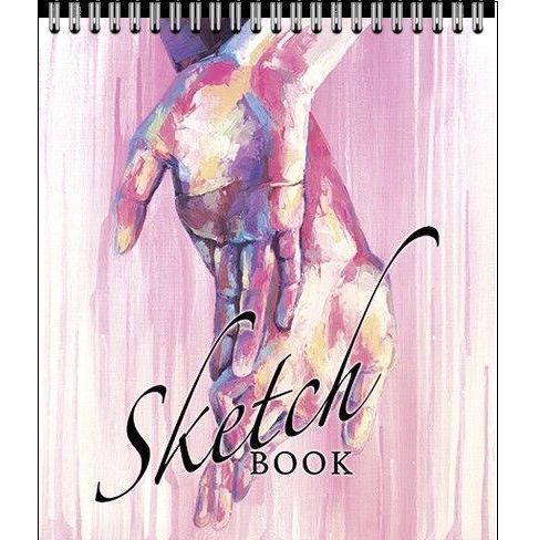 Скетчбук 60 л. РУКИ А5 тв. картон, твин-лак, греб. офс. 120 г/м2 &mdash; PalitraMastera