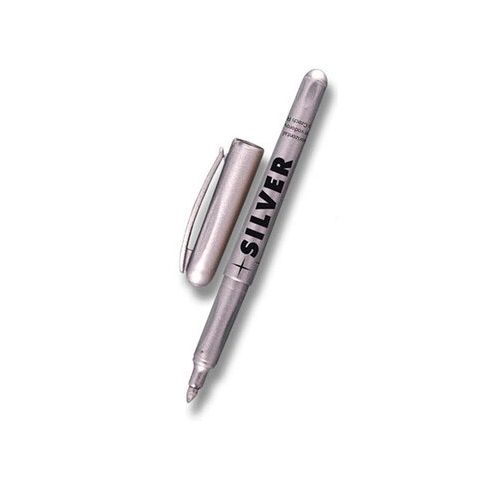 Маркер перман. серебр./CENTROPEN 2690 — PalitraMastera