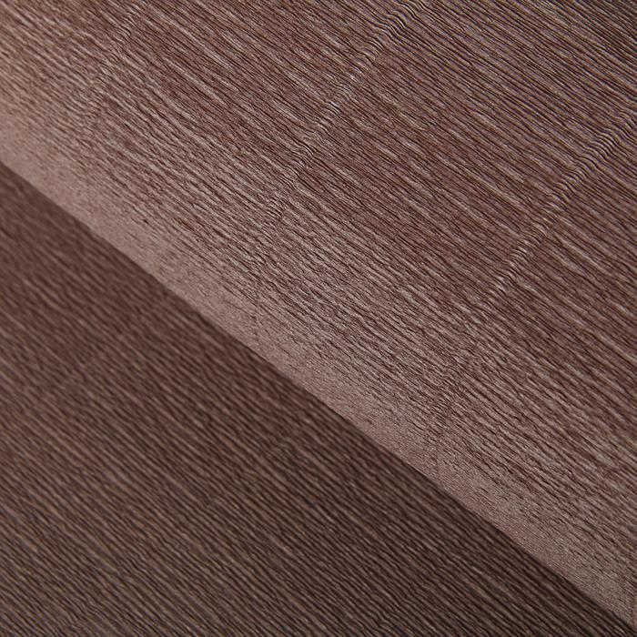 Бумага гофрированная 614 Коричневая, 0,5 х 2,5 м фото 1 — PalitraMastera