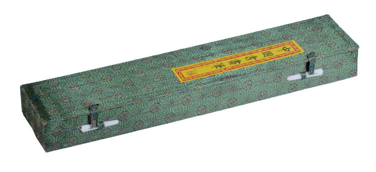 Набор из 3 кистей, ворс козы, ручка бамбуковая, упак. подарочная коробка — PalitraMastera