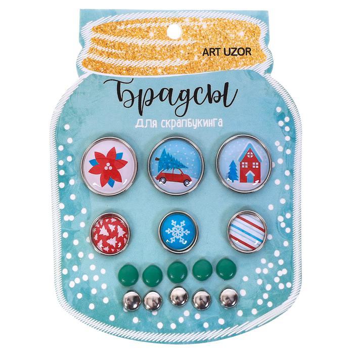 Брадсы для скрапбукинга в наборе «Время сказок и волшебства», 8 х 10 см фото 1 — PalitraMastera