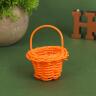 Миниатюра кукольная - корзинка, цвета МИКС  4022576 фото 4 — PalitraMastera