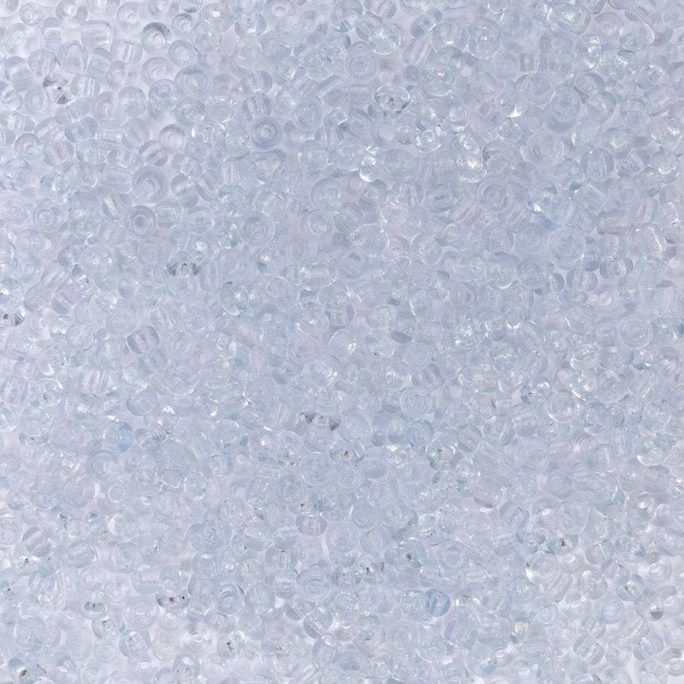 Бисер Astra&Craft 11/0, 20г (12А св. голубой/прозрачный) фото 1 — PalitraMastera