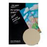 Альбом для пастели, А 4,  120 г/м2, 24 листа, склейка (персик,слоновая кость, желтый, розовый) фото 4 — PalitraMastera