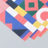 Бумага для скрапбукинга "Color geometry" плотность 180 гр 30,5х32 см  7908004 фото 2 &mdash; PalitraMastera
