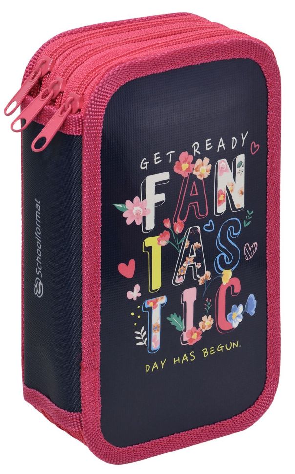 Пенал 3 секц. Schoolformat FUNTASTIC 190х105 фото 1 — PalitraMastera