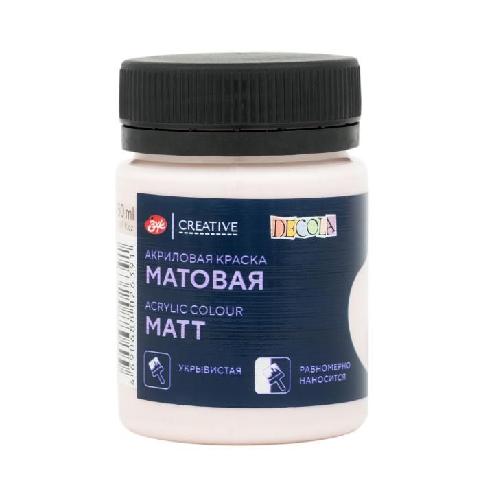 Персиковая акрил матовый Декола 50мл — PalitraMastera