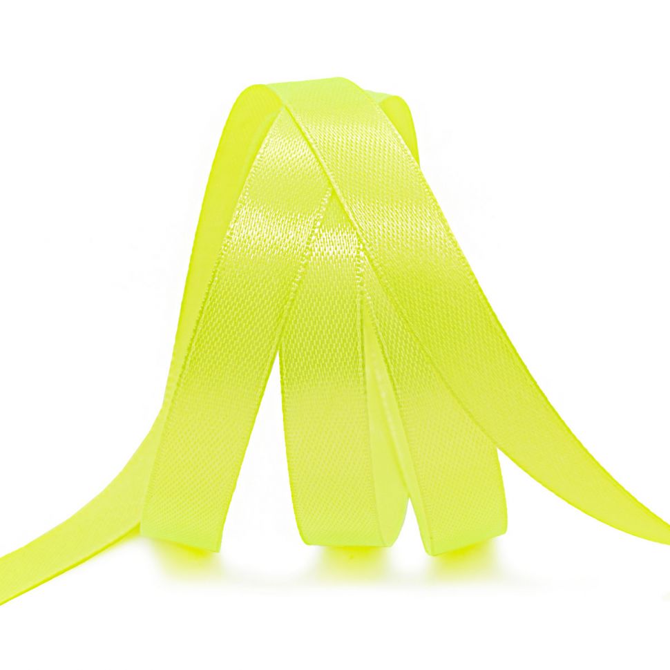 Лента атласная 1,2см*22,86м (084 салатовый) фото 1 — PalitraMastera