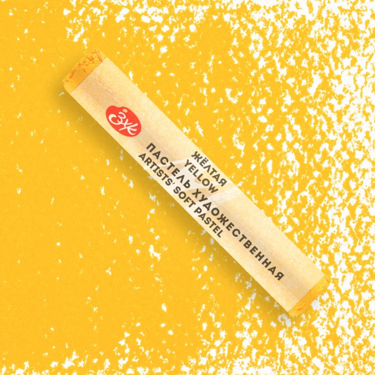 Мастер-Класс художественная пастель Желтая — PalitraMastera