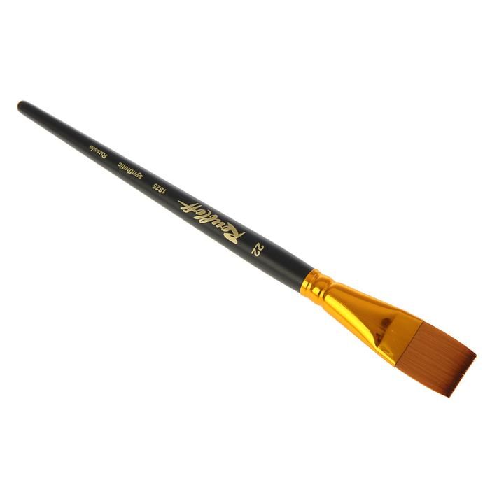 Синтетика пл.п/колонок ручка кор.черная №22 /Roubloff /1S25 ЖS2-22,05Ж — PalitraMastera