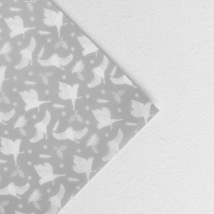 Калька декоративная «Снегири» 30,5 х 30,5 см  4387995 — PalitraMastera